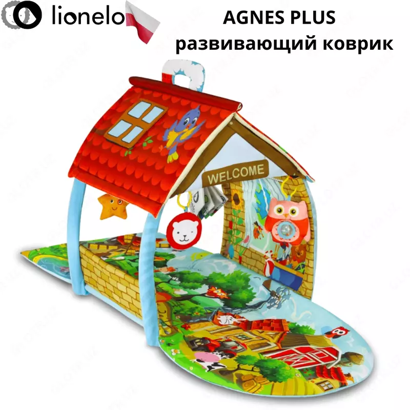 AGNES PLUS-Lionelo (Polsha) tomonidan ishlab chiqilgan mat 0+