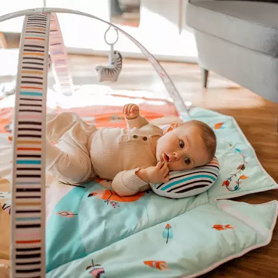 Развивающий коврик Lionelo Jenny Multicolor от Lionelo 🇵🇱0+