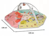 Lionelo Jenni Multicolor rivojlanayotgan gilam CHICCOBABY.UZ