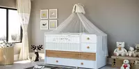 Комплект мебели для новорождённых "CUTE BABY" от ALIMILA 🇹🇷(Турция) - по запросу