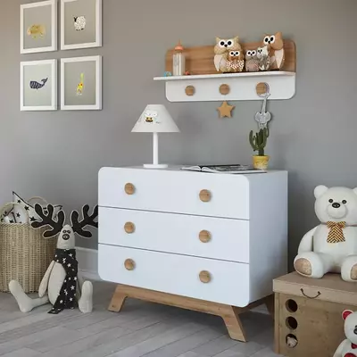 Комплект мебели для новорождённых "CUTE BABY" от ALIMILA 🇹🇷(Турция)