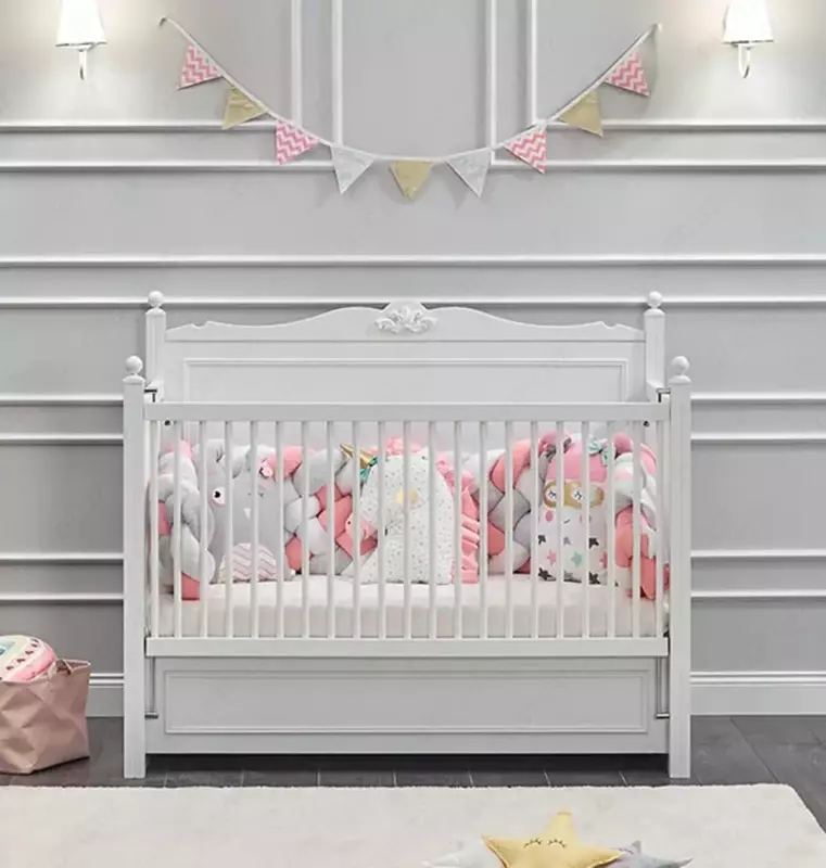 Almila yangi tug'ilgan chaqaloqlar uchun mebel to'plami "Lora Baby" (Turkiya)
