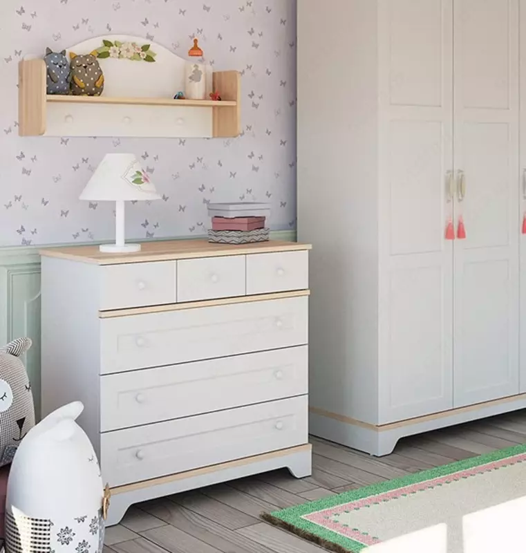 Almila "BIANCA BABY"yangi tug'ilgan chaqaloqlar uchun mebel to'plami