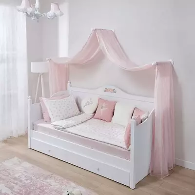 Beshikli divan bilan "BIANCA" mebel to'plami