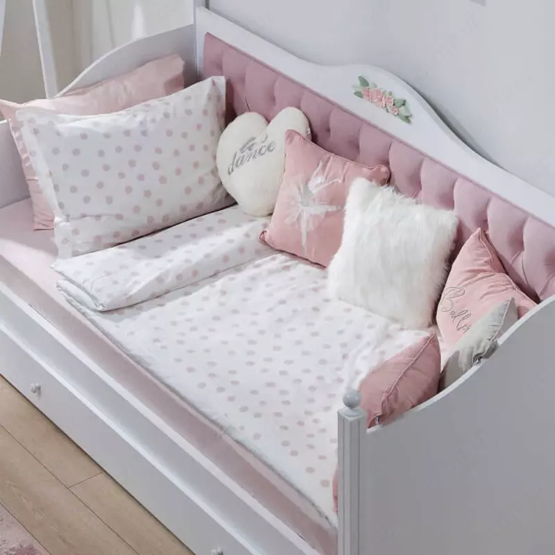 Beshikli divan bilan "BIANCA" mebel to'plami