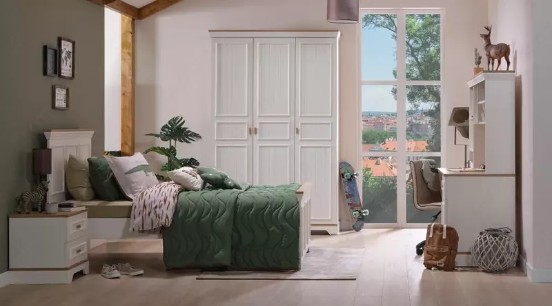Коллекция Monte от Almila 🇹🇷 гармоничный комплект мебели для вашего подростка.