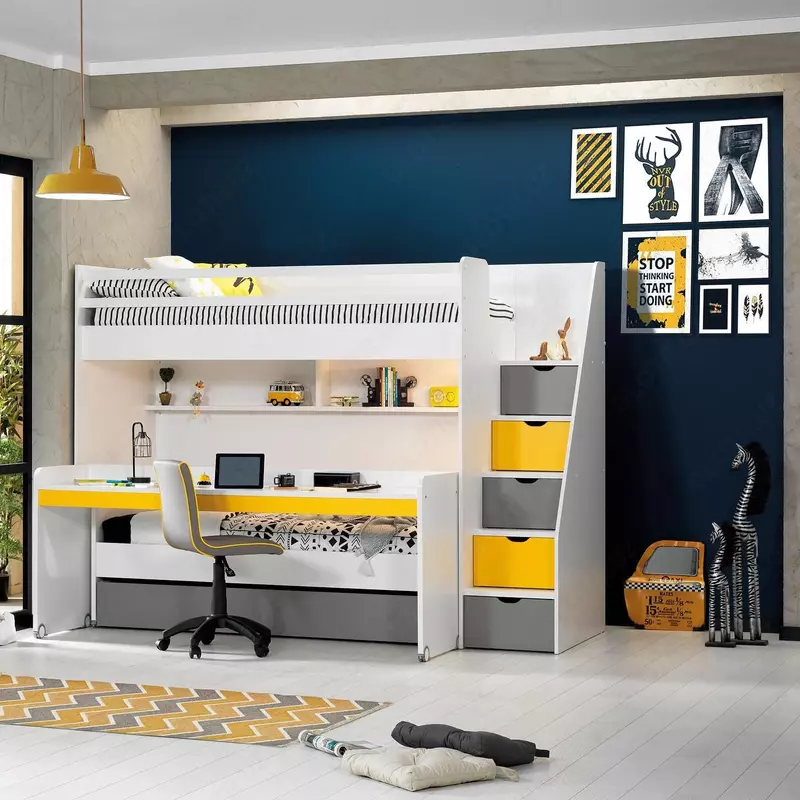 Neo Almila ish maydoni bilan ikki qavatli to'shak, (Turkiya)