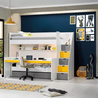 Neo Almila ish maydoni bilan ikki qavatli to'shak, (Turkiya)