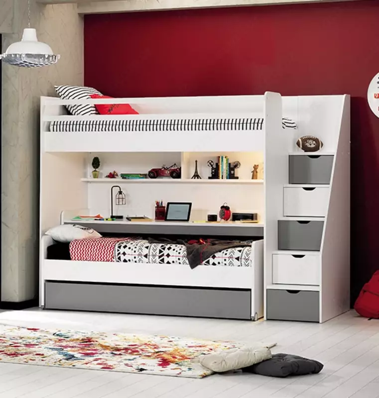 Neo Almila ish maydoni bilan ikki qavatli to'shak, (Turkiya)