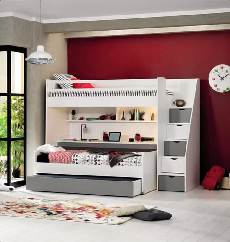 Neo Almila ish maydoni bilan ikki qavatli to'shak, (Turkiya)