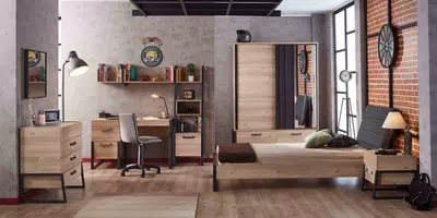 Almira BELLA o'smirlar uchun mebel to'plami (Turkiya)