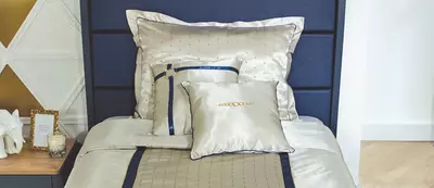 ALMILA Elegant Blue choyshablar to'plami (Turkiya)