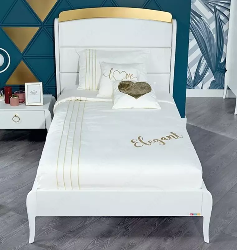 Комплект постельного белья Elegant White 🇹🇷 от ALMILA🇹🇷 (Турция)