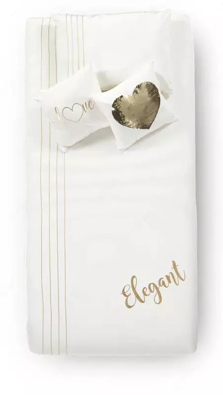 Комплект постельного белья Elegant White 🇹🇷 от ALMILA🇹🇷 (Турция)