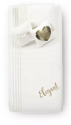 ALMILA set Elegant White choyshablar to'plami (Turkiya)