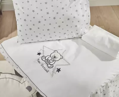 ALMILA Sofy Grey  choyshablar to'plami va yon tomonlari (Turkiya)