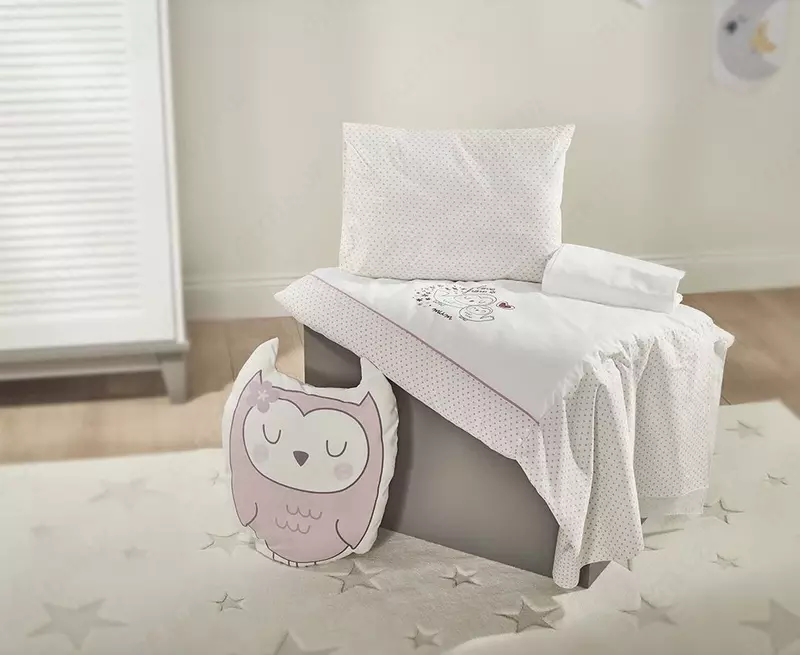 Комплект постельного белья и бортики Mia от ALMILA🇹🇷 (Турция)