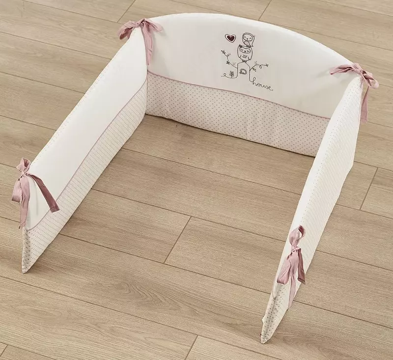 Комплект постельного белья и бортики Mia от ALMILA🇹🇷 (Турция)