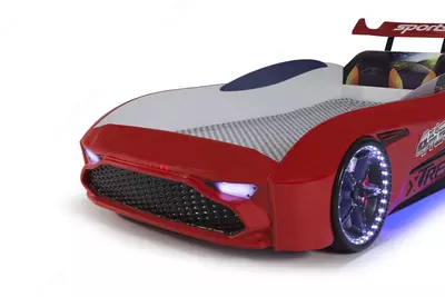 Ferramini Red Aston masofadan boshqarish pulti va musiqa mashinasi to'shagi (Turkiya)