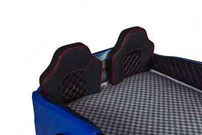 Кровать-машина Blue Mustang с открывающимися дверцами от Ferramini 🇹🇷 (Турция)