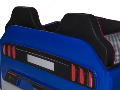 Кровать-машина Blue Mustang с открывающимися дверцами от Ferramini 🇹🇷 (Турция)