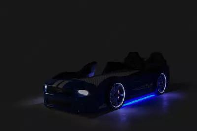 Ferremini Blue Mustang ochiq eshikli mashina to'shagi, (Turkiya)