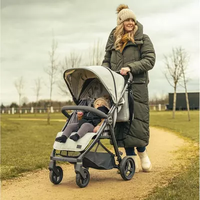 Oyster Zero Gravity Tonic bolalar aravachasi (och kulrang) 3v1 Angliya