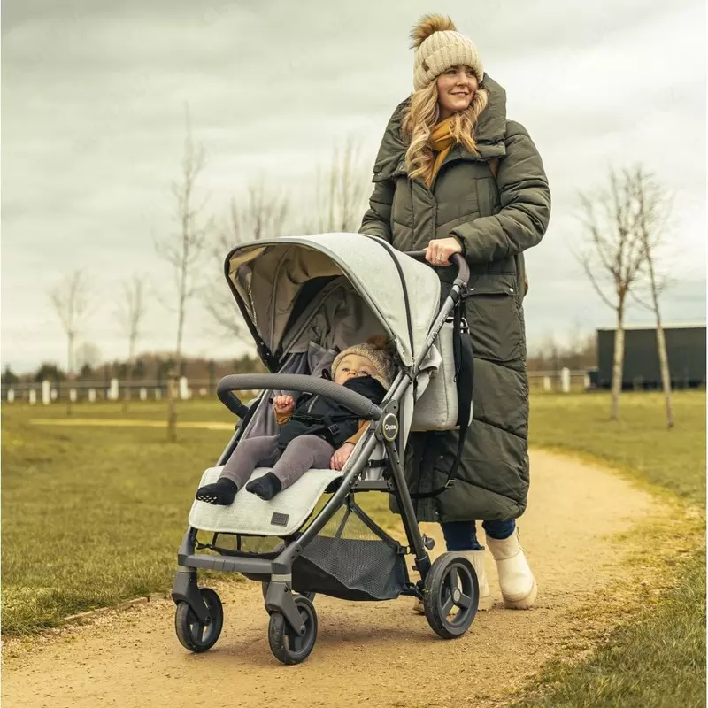 Oyster Zero Gravity Mercury 3v1 bolalar aravachasi, Angliya (kulrang)