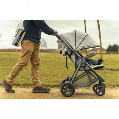 Oyster Zero Gravity Mercury 3v1 bolalar aravachasi, Angliya (kulrang)