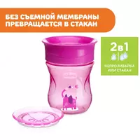  Поильник Chicco Perfect Cup Носик 360 12 мес+ 266 мл CHICCOBABY.UZ