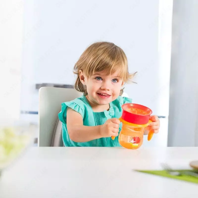  Поильник Chicco Perfect Cup Носик 360 12 мес+ 266 мл - CHICCOBABY.UZ