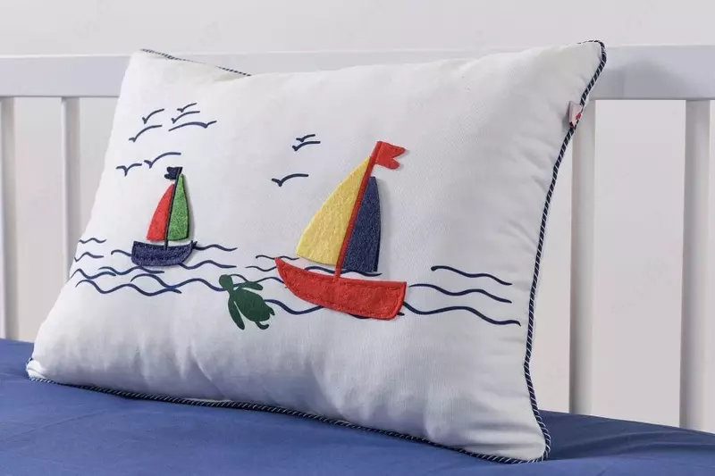 Декоративные подушки Sailor + постельный комплект c балдахином-тентом от производите Almila 🇹🇷 (Турция)
