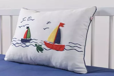 Sailor otish yostiqlari + soyabon bilan to'shak to'plami Almila ishlab chiqarish (Turkiya)