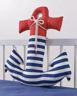 Sailor otish yostiqlari + soyabon bilan to'shak to'plami Almila ishlab chiqarish (Turkiya)