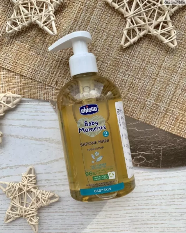  Chicco Baby Moments suyuq qol sovuni  250 ml - 