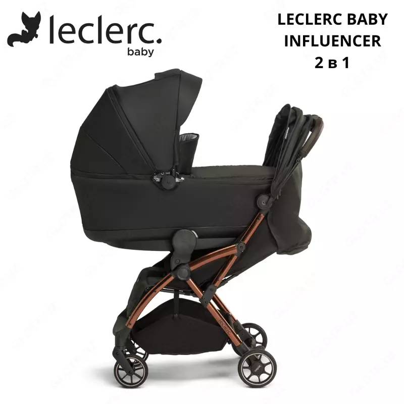 Прогулочная коляска LECLERC BABY INFLUENCER 2 в 1 🇳🇱 (Нидерланды)
