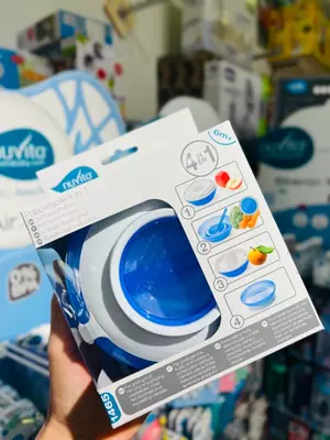 Ko'p funktsiyali 4-in-1 chaqaloq ovqat tayyorlash to'plami Nuvita baby (Italiya)