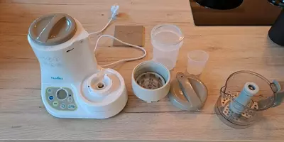 6-in-1 nuvita Baby Combo 2 (Italiya) ikki qavatli blender