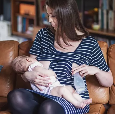 Tommee Tippee Made for Me silikon ko'krak pompasi 