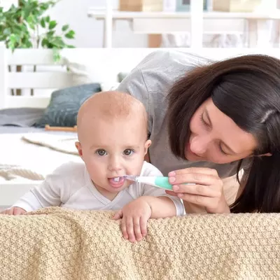 Nuvita Sonic Clean&Care elektr tish cho'tkasi (3 oy - 5 yil) Italiya