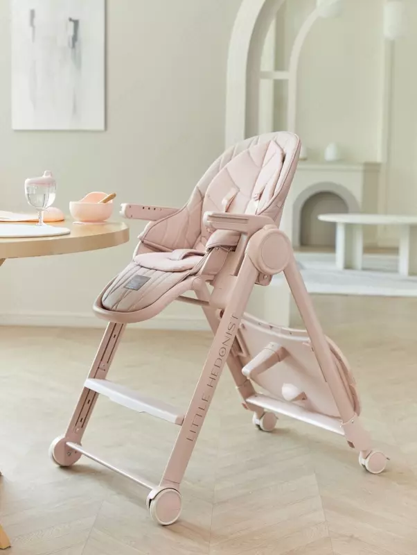 Стульчик для кормления "BERNY LUX" Happy Baby (Великобритания) rose