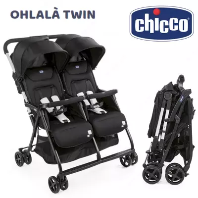 Коляска Chicco OHLALÀ TWIN - для двоих деток