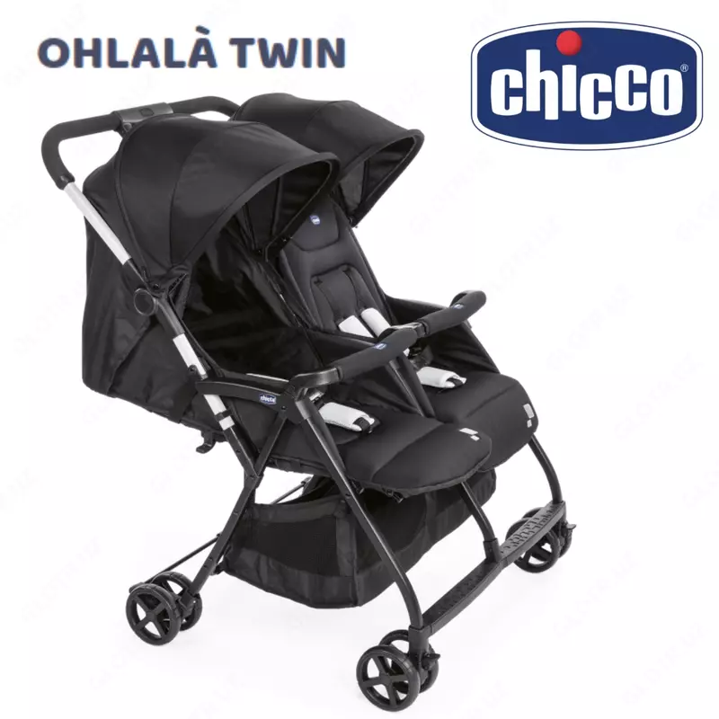 Chicco OHLALA TWIN aravachasi-ikki bola uchun