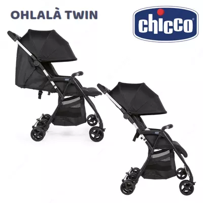 Chicco OHLALA TWIN aravachasi-ikki bola uchun