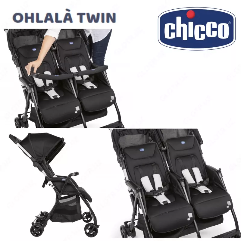 Chicco OHLALA TWIN aravachasi-ikki bola uchun