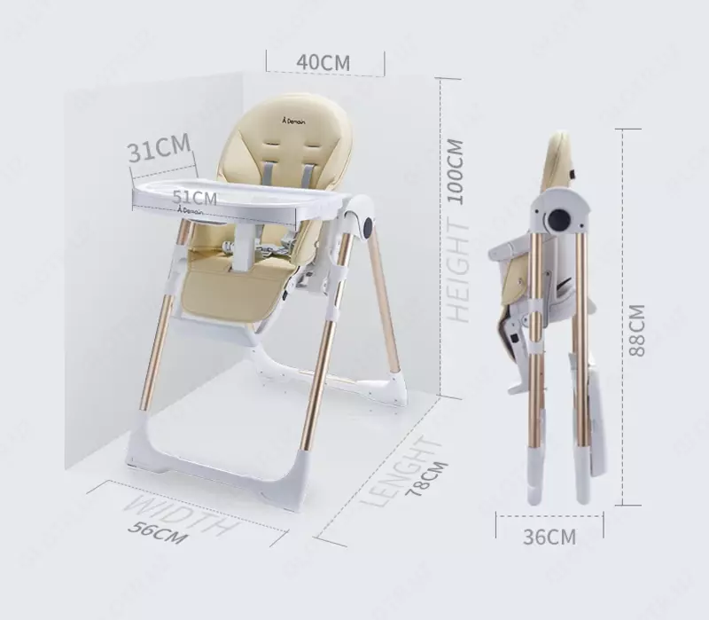 Yuqori stul À demain Clèon (AQSh) - по запросу