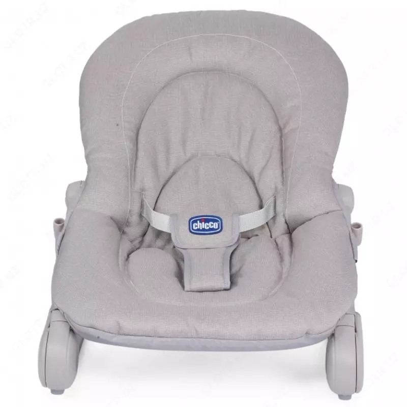   Кресло-качалка шезлонг Chicco Hoopla Moon Grey