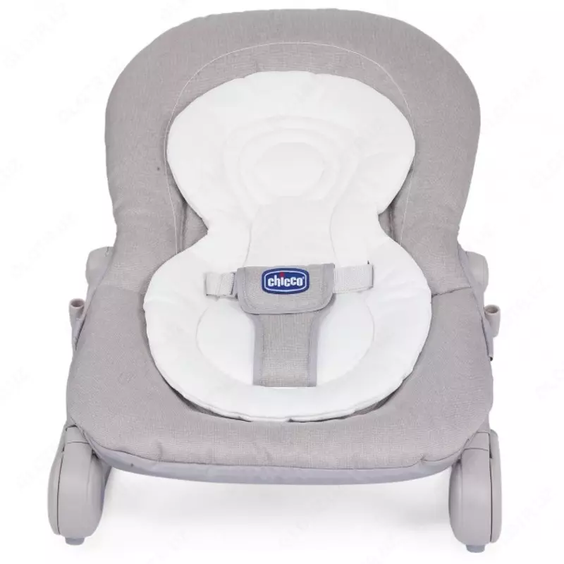  Кресло-качалка шезлонг Chicco Hoopla Moon Grey Только в розницу