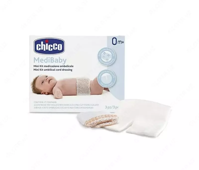 Стерильная дышащая повязка для пуповины CHICCO