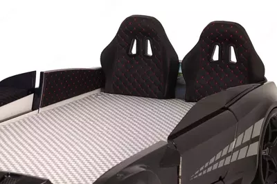 Кровать-машина GTR с открывающимися дверцами от Ferramini 🇹🇷 (Турция)